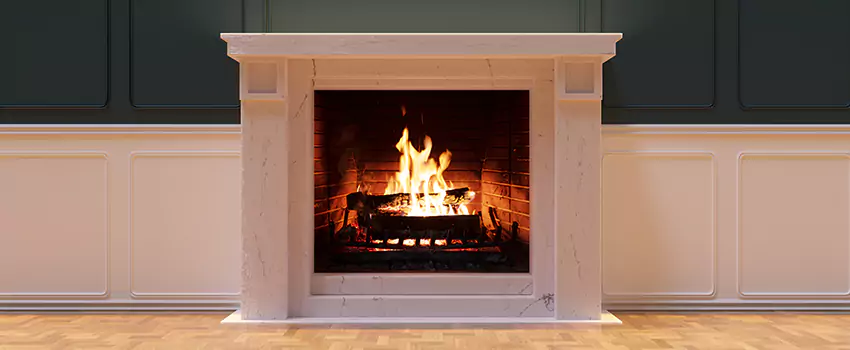 Open Flame Wood-Burning Fireplace Installation Services in East Los Angeles, California
